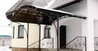 Навесы из металла над крыльцом Якутск, цена от 1955 руб.