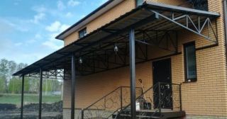 Навесы из профнастила над крыльцом Якутск, цена от 1849 руб.